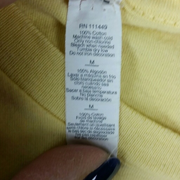 PINK Graphic Tour Tee Shirt Yellow B2 - Picture 6 of 6